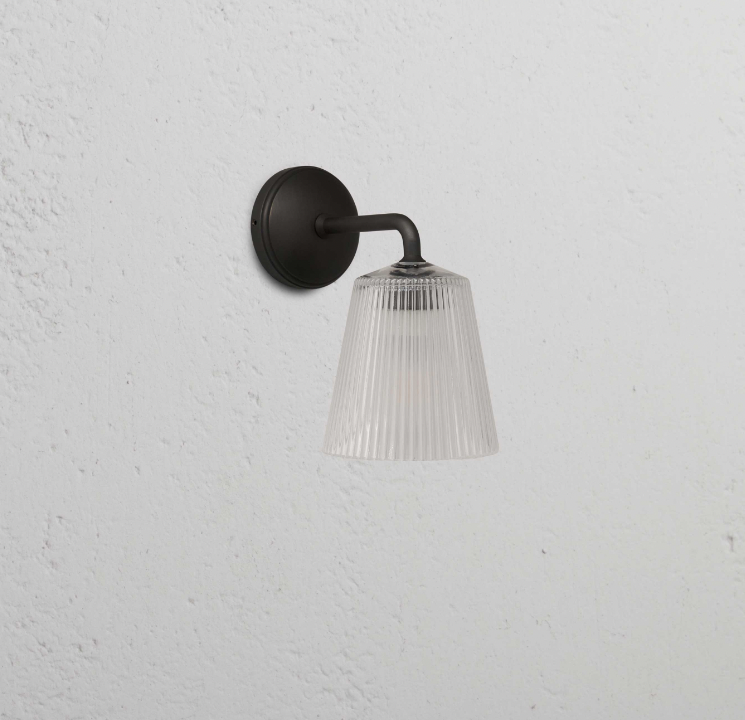 Corston Architectural - Richmond Small Wall Light Fluted Glass - Lighting